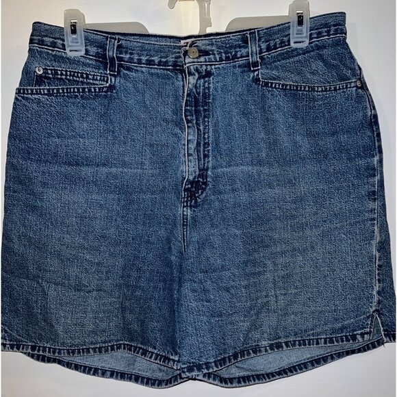 Faded Glory Pants - Faded Glory Denim High-Waisted Jean Shorts With Pockets & Button Fly